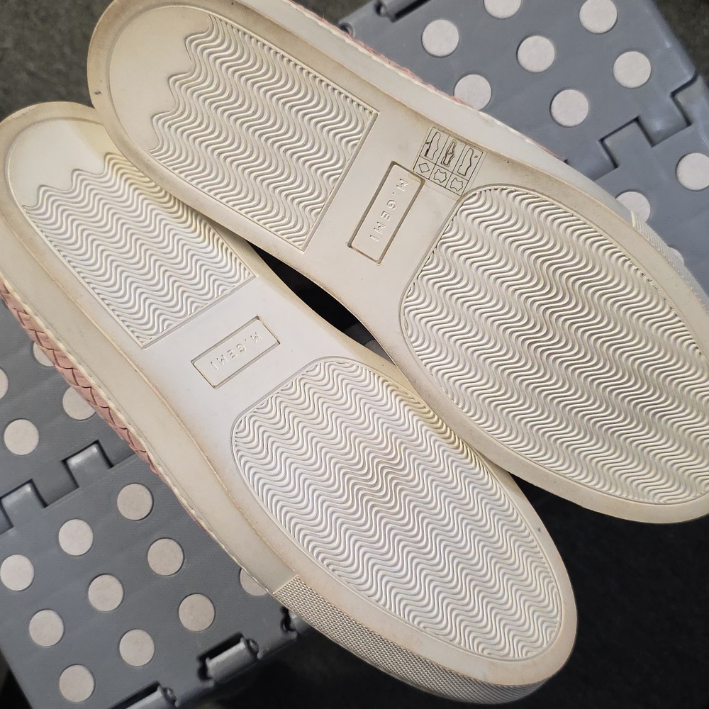 M. Gemi Cerchio woven Leather Slip on Sneaker - Picture 6 of 9